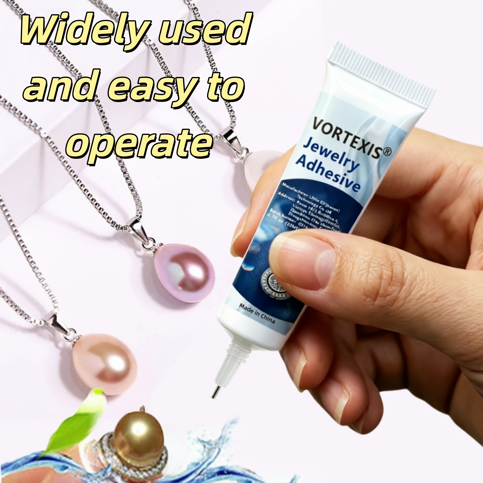 Jewellery Making Adhesive with Precision Needle Applicator